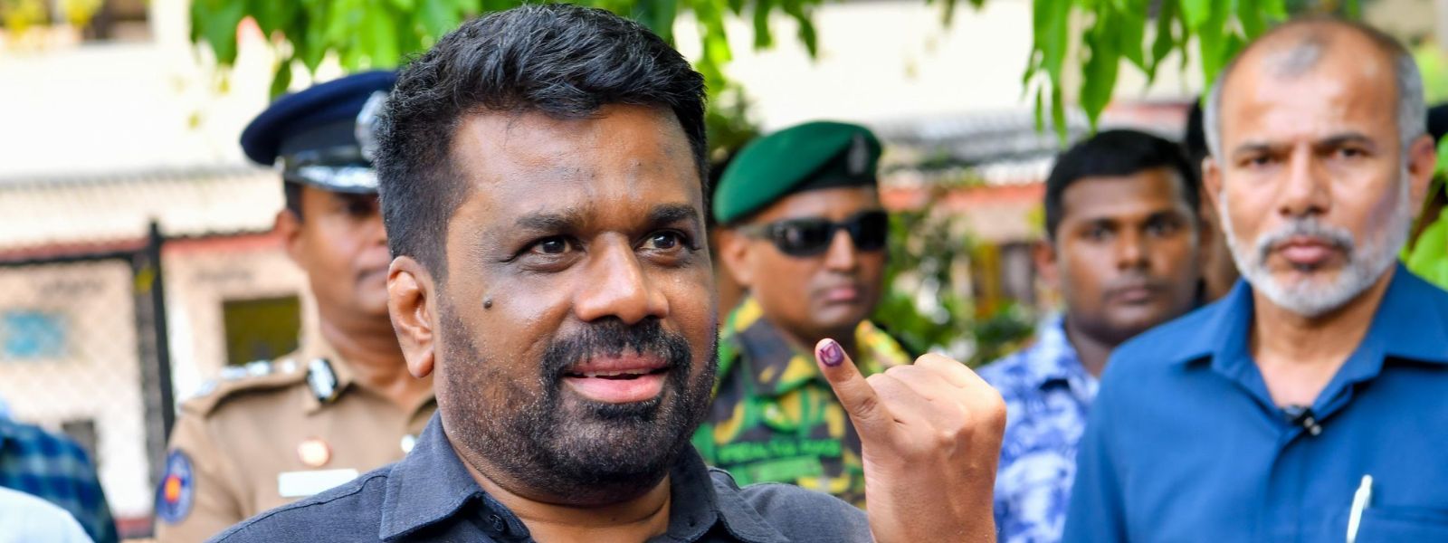 AKD Votes in Colombo, Says “Confident of Victory”